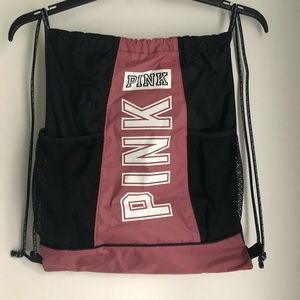 NEW VS PINK drawstring sling bag